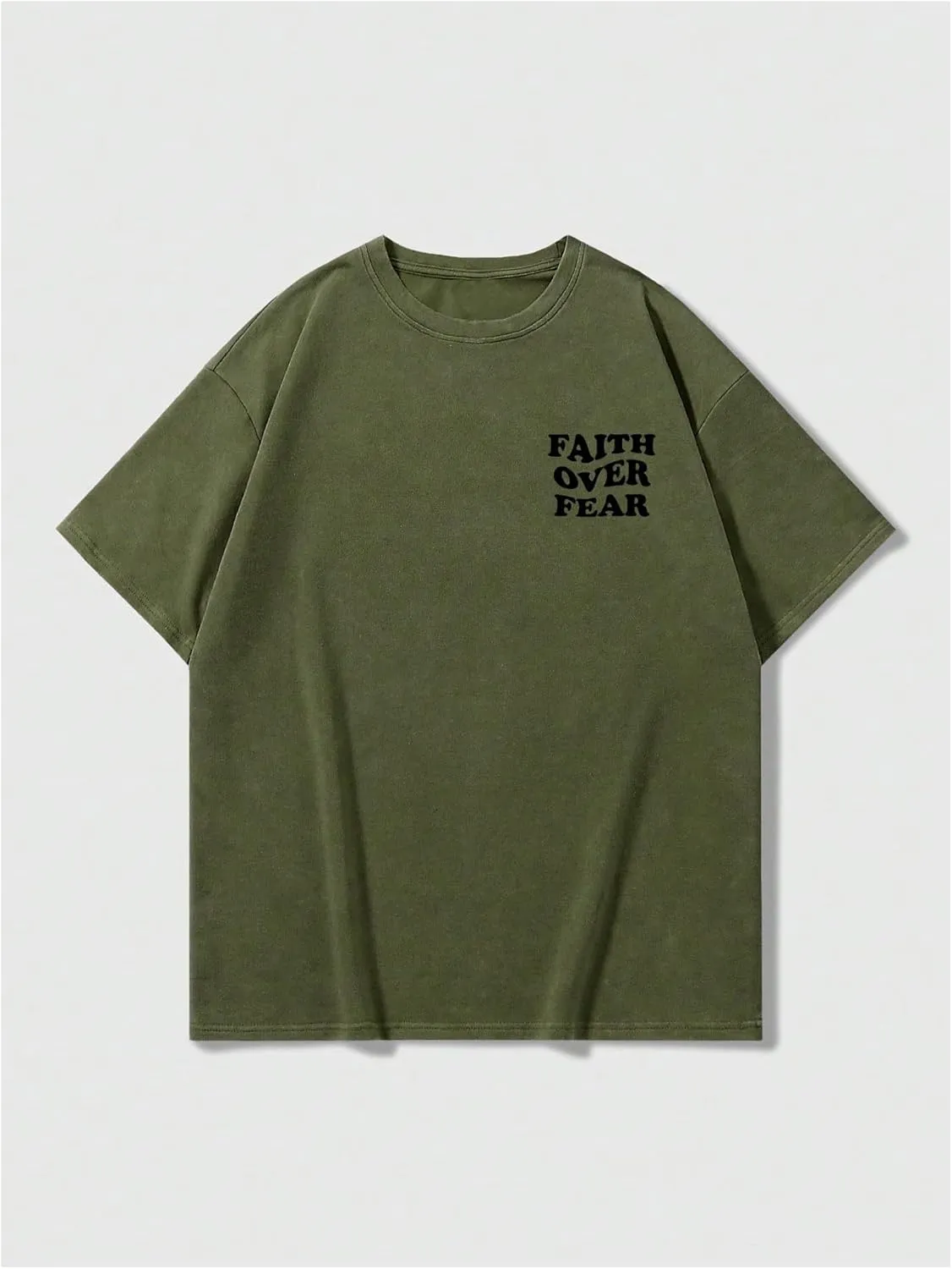 SOLY HUX T Shirts for Men Baggy Streetwear Short Sleeve Crewneck Letter Graphic Tee Tops