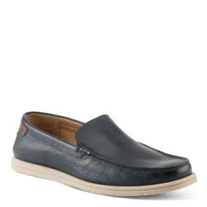 Spring Step Men's Hord Venteian Slip On Moccasin - Navy