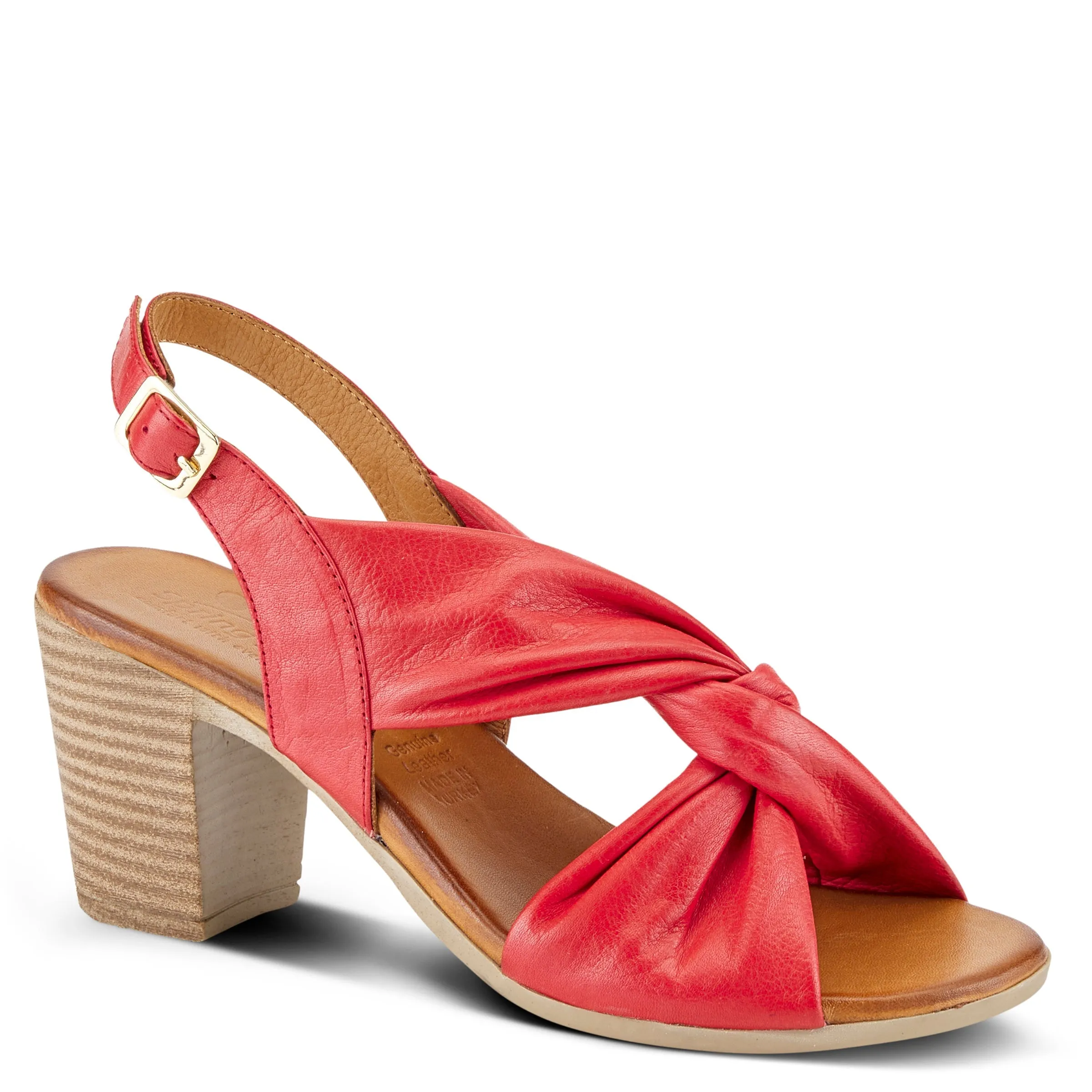 Spring Step Shoes Madeleine Sandal Women’s Leather 3" Heel