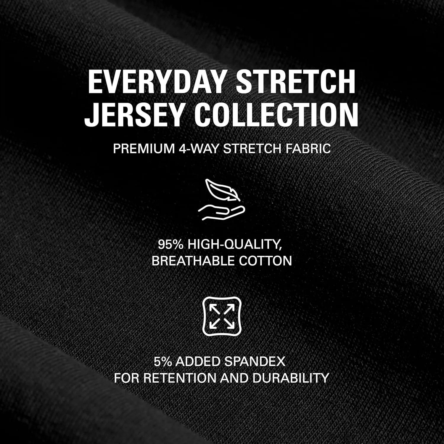 STRONGSIZE Men's Big and Tall Shirts  Stretch T-Shirt for Casual Wear (Available in Longer and Regular Length)