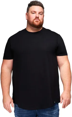 STRONGSIZE Men's Big and Tall Shirts  Stretch T-Shirt for Casual Wear (Available in Longer and Regular Length)
