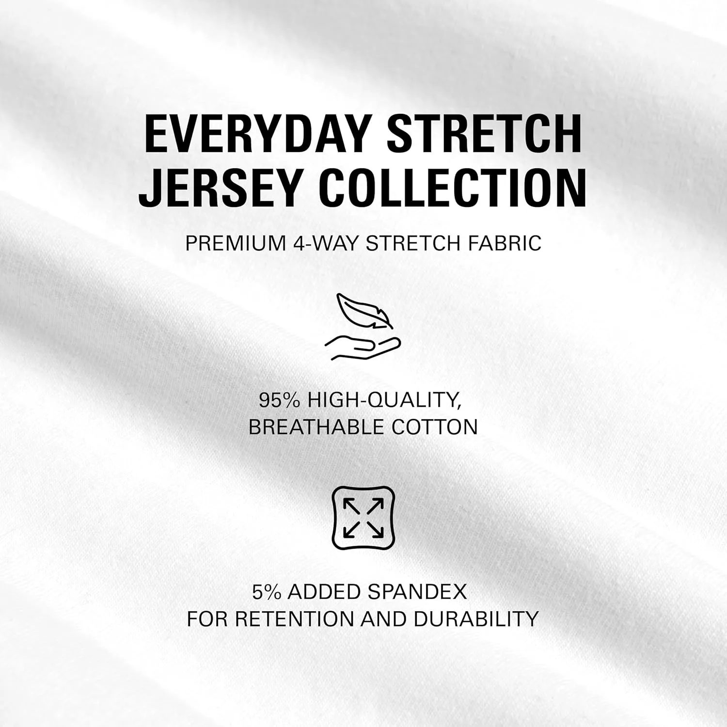 STRONGSIZE Men's Big and Tall Shirts  Stretch T-Shirt for Casual Wear (Available in Longer and Regular Length)