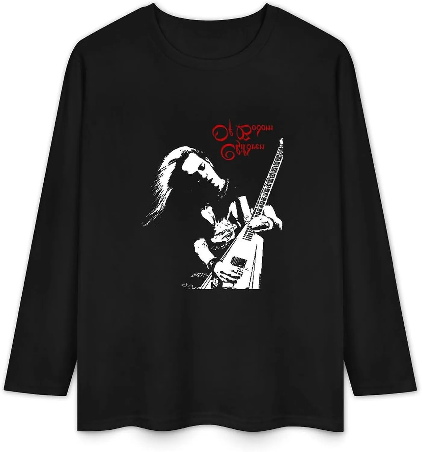 T-Shirt Men's Round Neck Long Sleeve Shirt Summer Casual Vintage Graphic Tunic T-Shirts