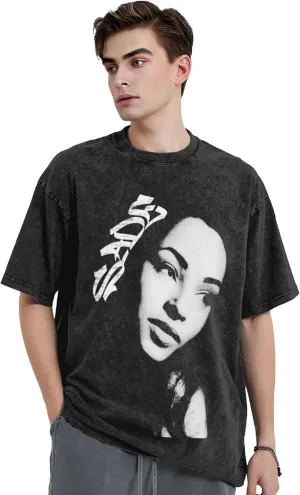 T Shirts for Men Oversized Loose Fit Tshirt Heavy Cotton Washed Vintage Tee Unisex