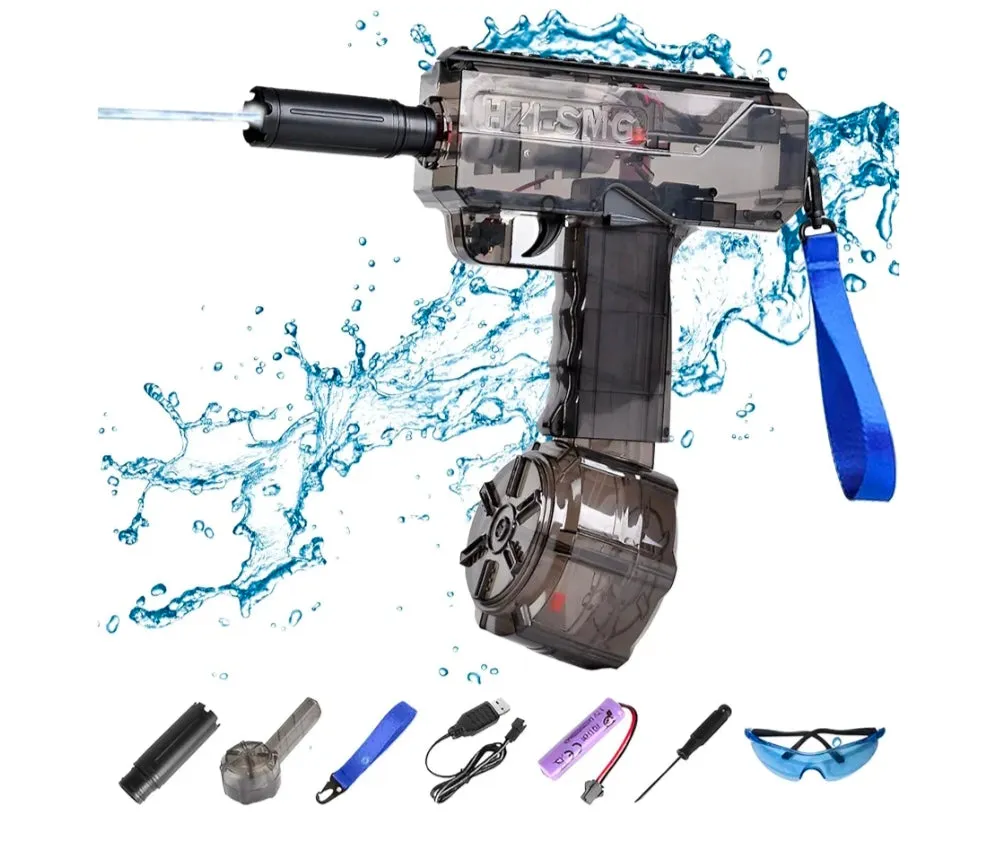 TRANSPARENT ELECTRIC WATERGUN