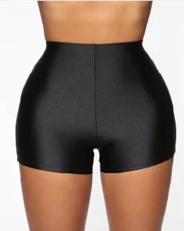Trendy High Waist Summer Casual Biking Neon Shorts