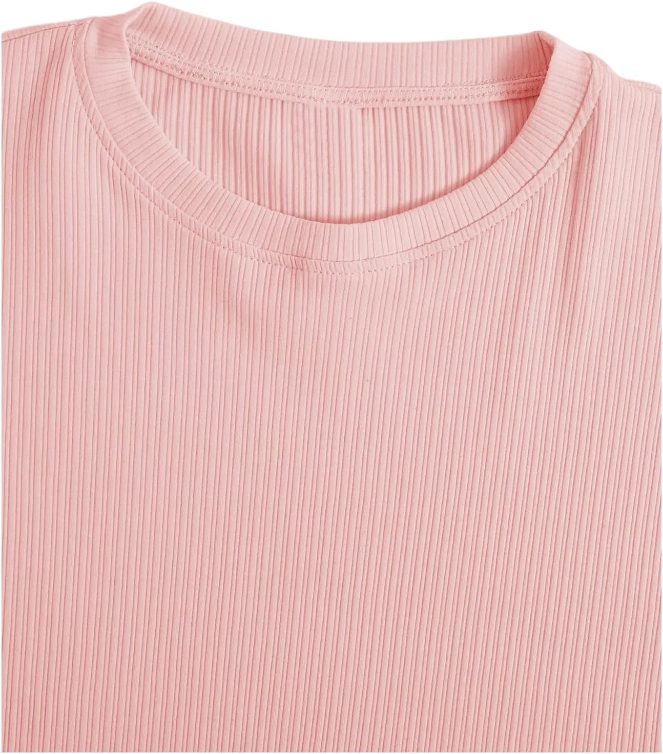 Verdusa Men's Casual Oversized Shrit Drop Shoulder Round Neck Cropped Tops Letter Print T Shirts