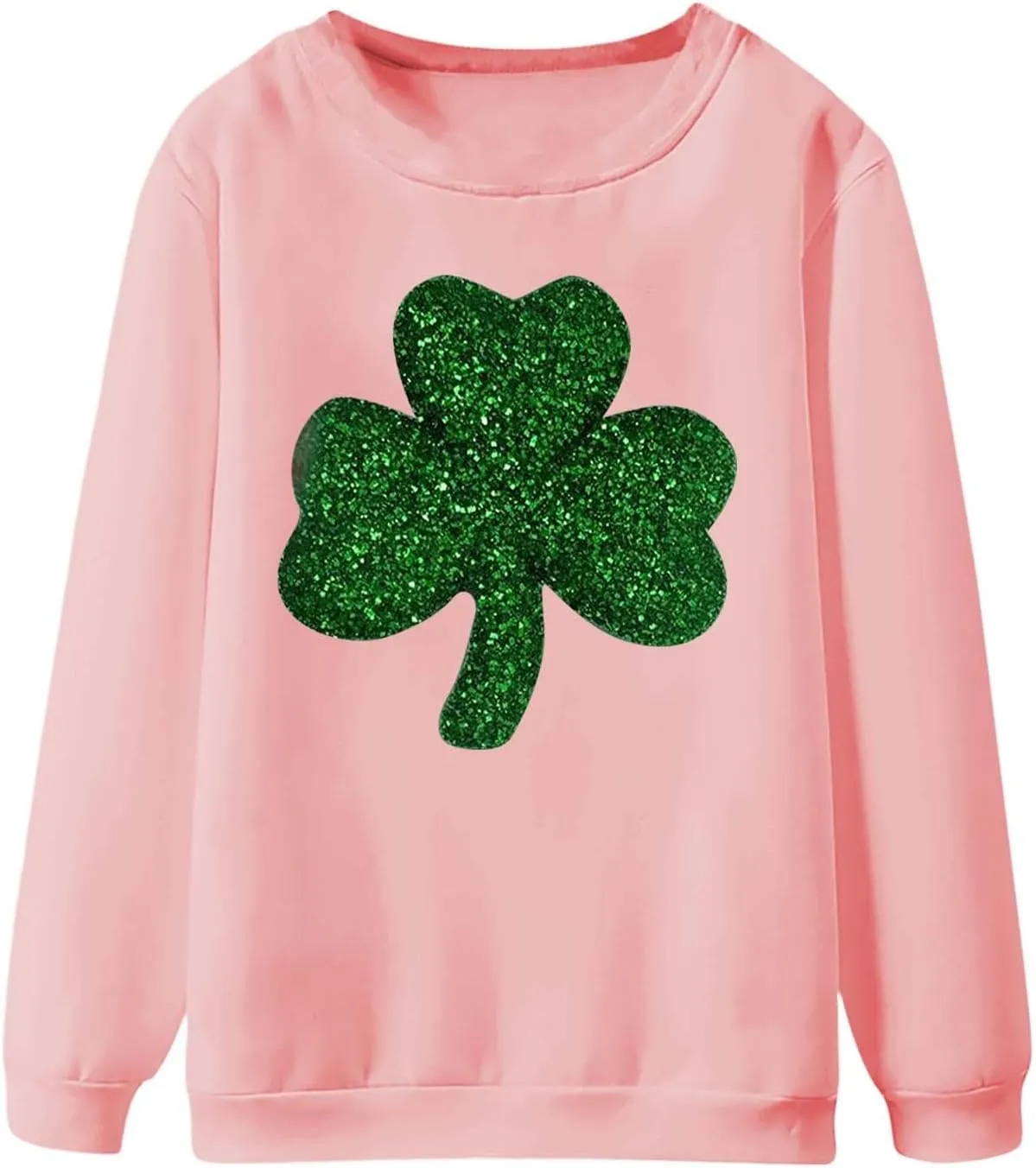 Womens Crewneck Sweatshirts Funny Saint Patricks Day Hoodies Irish Sweatshirts for St Pattys Day Party Fun Hoodie