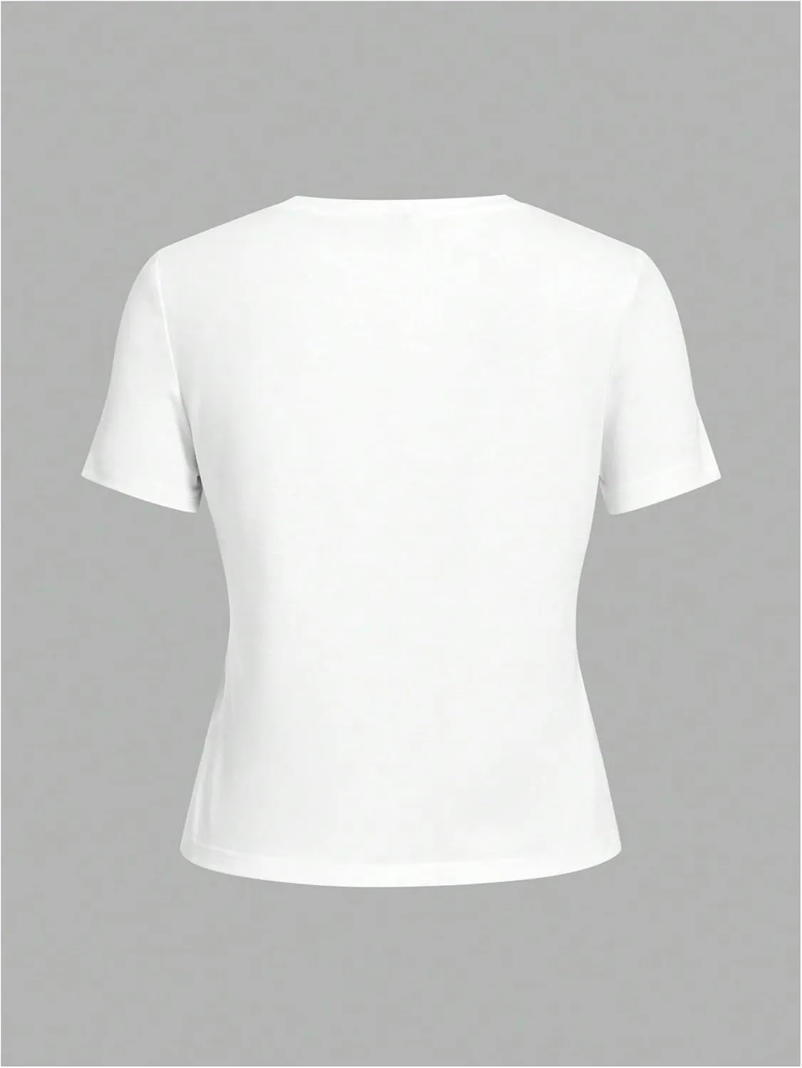 Women's Graphic Print Crewneck T Shirts Short Sleeve Slim Fit Tee Causal Tops