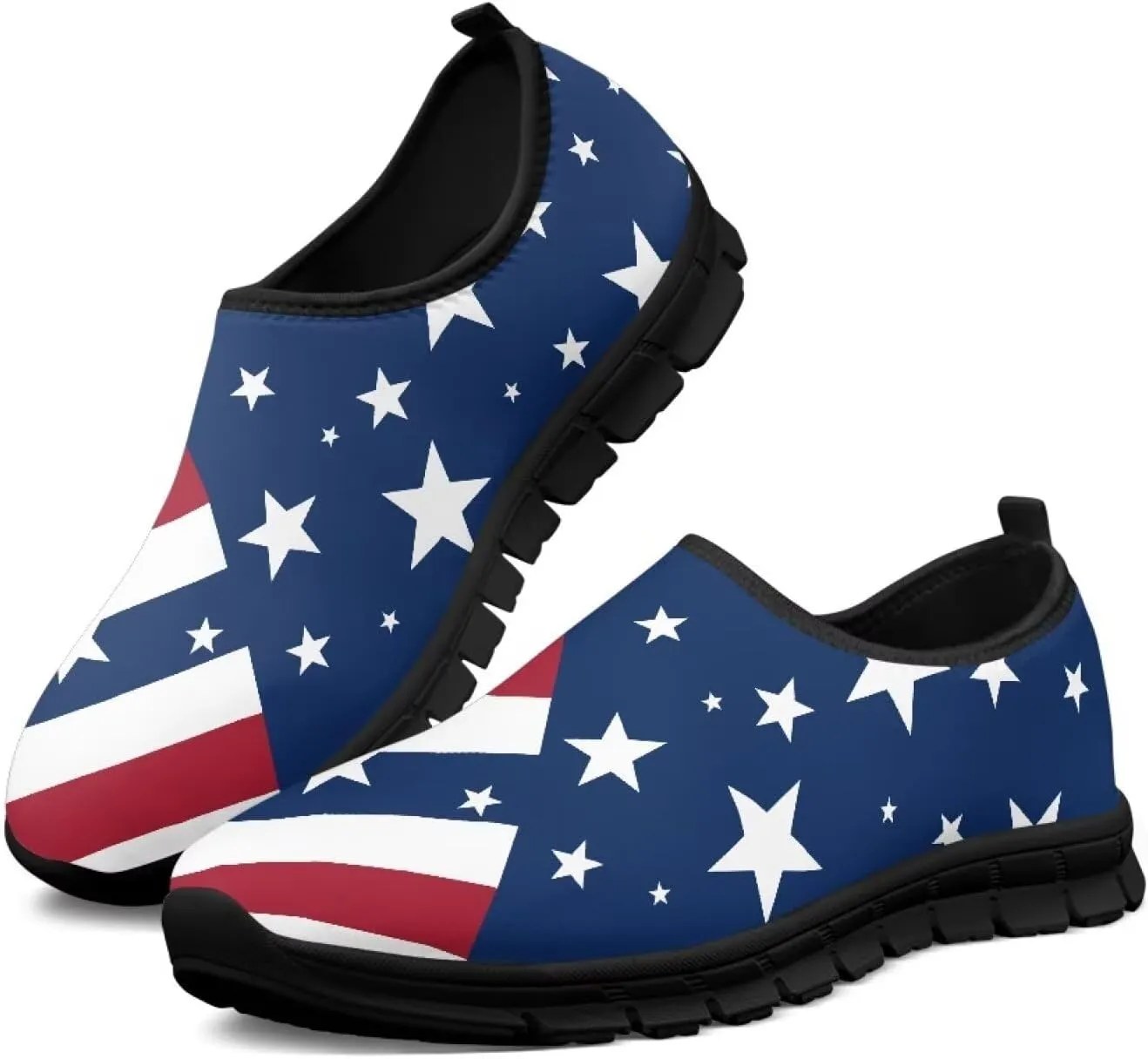 Womens Outdoor Cycling Canvas Shoes Low Top Fashion Sneakers Slip on Walking ShoeBlack Sole