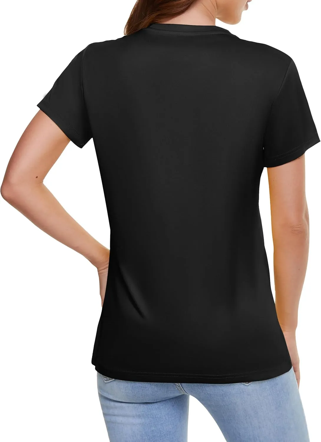 Women's Short Sleeve T-Shirts Rash Guard UPF 50  Sun Protection Quick Dry Athletic Running Workout Tops