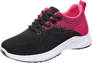 Women's Sneakers Athletic Sport Running Shoes Lace Up Mens Casual Shoes Slip On Men's Shoes Casual Black Platform Sneaker Tennis Shoe Cross Trainer Shoe