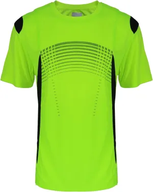 Yasumond Mens Active Quick Dry Crew Neck T Shirts | Athletic Running Gym Workout Short Sleeve Tee