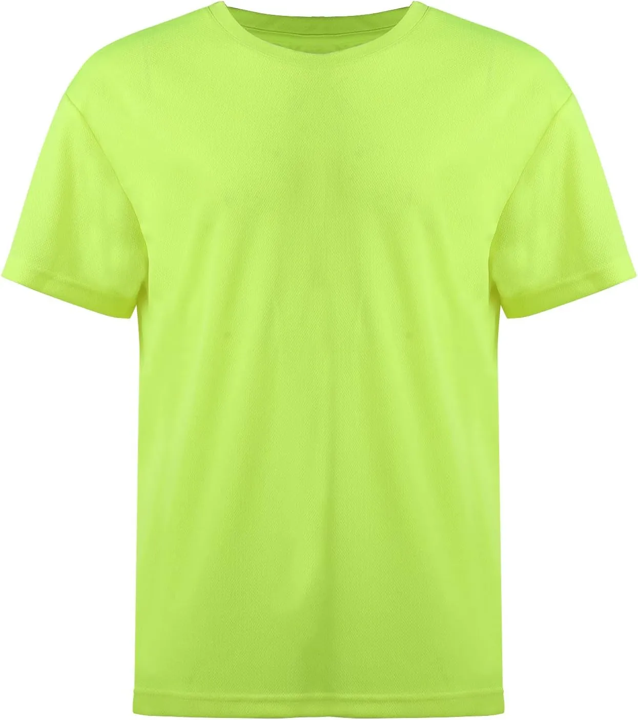 Yasumond T Shirts for Mens Quick Dry Short Sleeve Athletic Running Gym Workout Tee 5 Pack